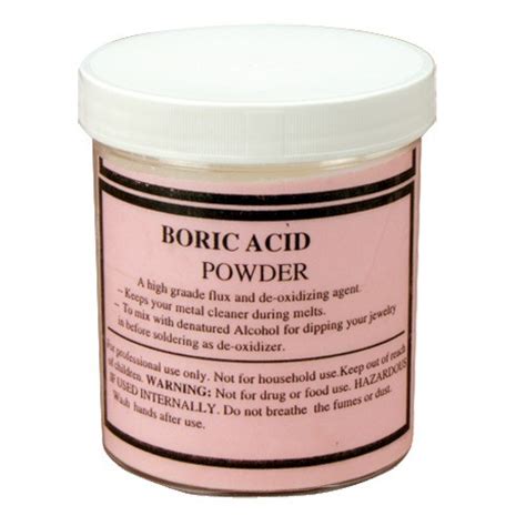 Jar Of Boric Acid 1 Lb