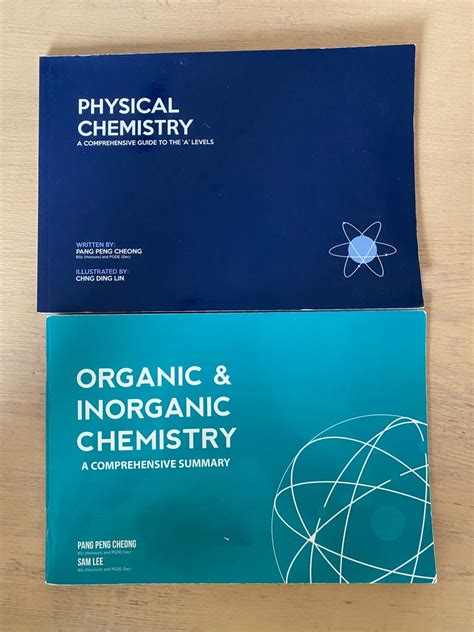 H2 Chemistry Summary Books Physical Organic And Inorganic Hobbies