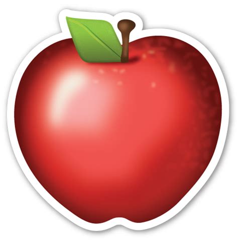Apple Emoji Clipart At Getdrawings Free Download