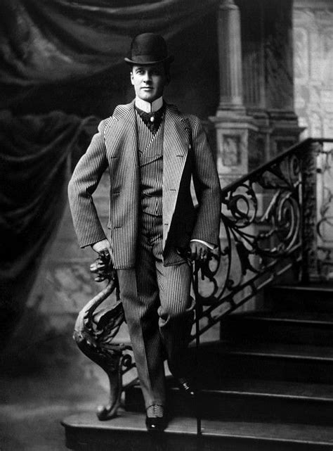 A Fashionably Dressed Man Circa 1895 By Everett Vintage Men