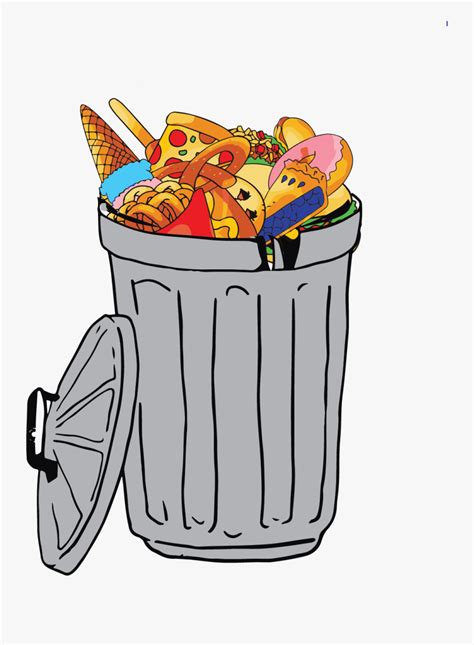 Food Waste Free Cartoon Food Waste Png Free Transparent Clipart