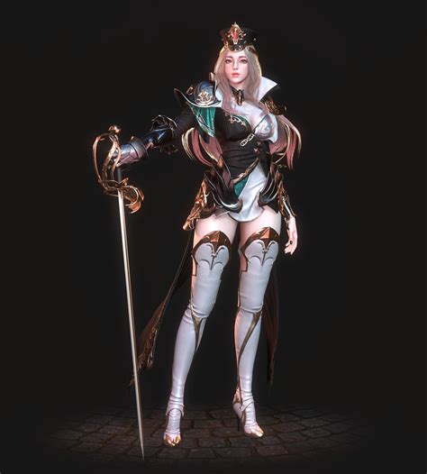 女骑士 Cg模型网（cgmodel 让设计更有价值