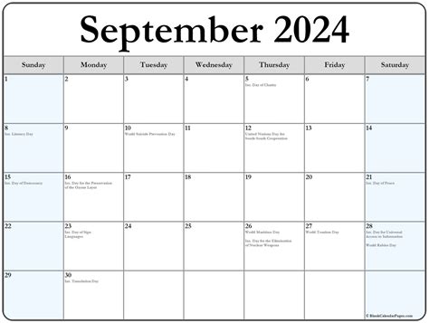 Free Printable September 2022 Calendar With Holidays 2023 Calendar