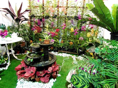 mpv landskap  nurseri relaks santai  gubahan orkid  taman mini