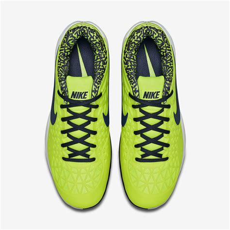 Nike Mens Zoom Cage 2 Tennis Shoes Yellow