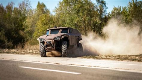 French Vehicles Manufacturer Arquus Launches Its Most Advanced Vehicle