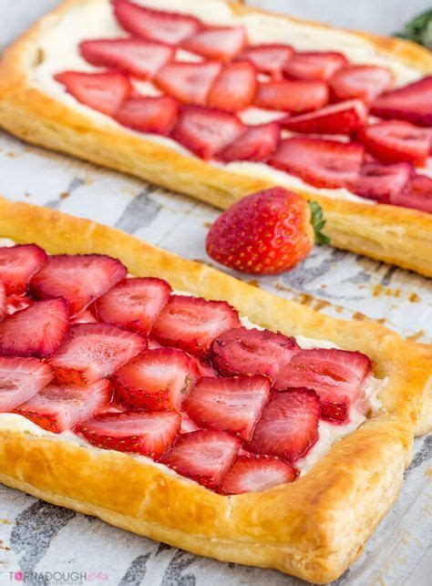 Strawberries And Cream Puff Pastry Recipe Pastries Recipes Dessert