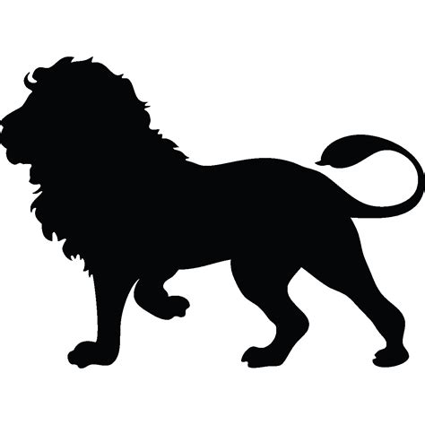 Lion Roar Silhouette At Getdrawings Free Download