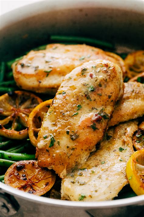 Skillet Garlic Lemon Butter Chicken Recipe Little Spice Jar