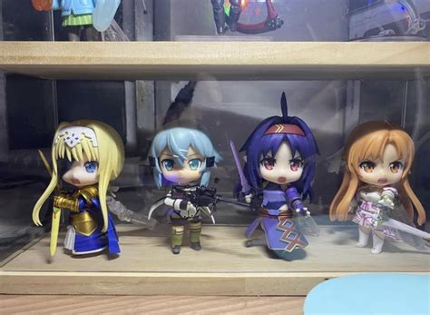 Sword Art Online Waifu Nendoroid Set Hobbies And Toys Toys And Games On