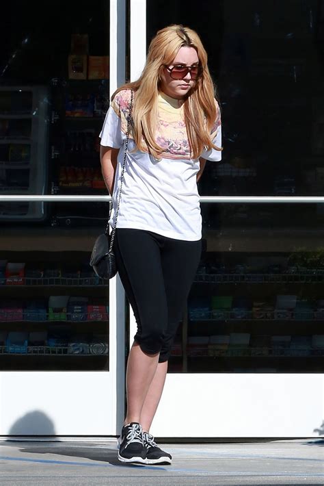 Amanda Bynes Appears To Be Removing Arm Tattoo Hitting The Gym Hard
