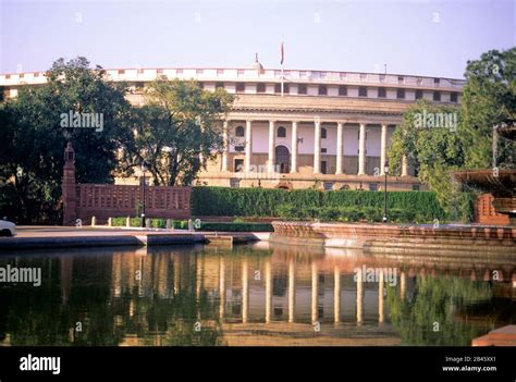 Parliament Of India Parliament House Sansad Bhavan New Delhi India