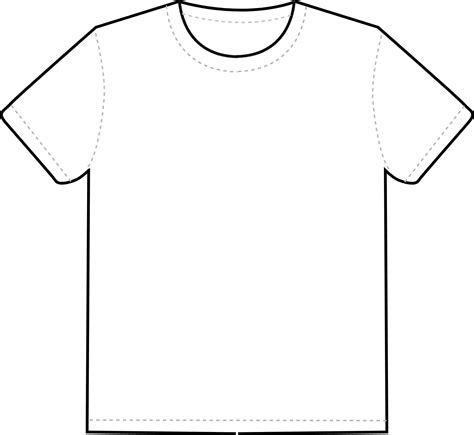 Kids T Shirt Template Clipart Best