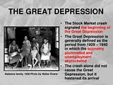 Pictures of Great Depression Definition
