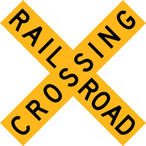 Free Railroad Crossing Sign Png Download Free Railroad Crossing Sign