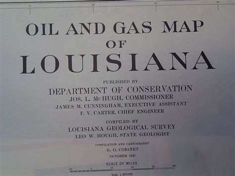 Oil And Gas Map Of Louisiana Flickr