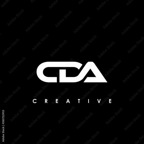 Vetor De Cda Letter Initial Logo Design Template Vector Illustration Do