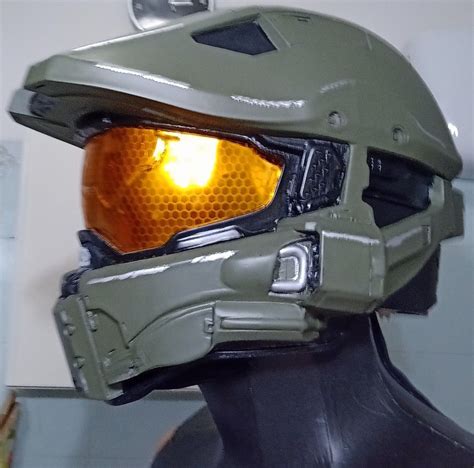 Halo 5 Odst Buck Helmet Replica By Johnsonarmsprops On Deviantart Artofit