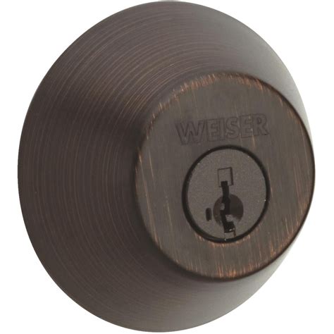 Weiser 9gd94710 086 Venetian Bronze Metal Single Cylinder Smart Key