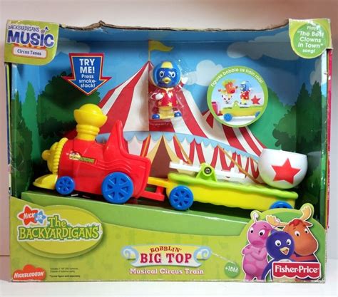 Backyardigans Bobblin Musical Circus Train Fisher Price Pablo Figure