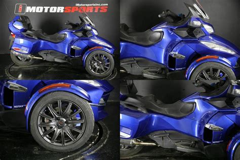 2013 Can Am Spyder Rt S Se5 Blue Used For Sale Craigslist Motorcycles