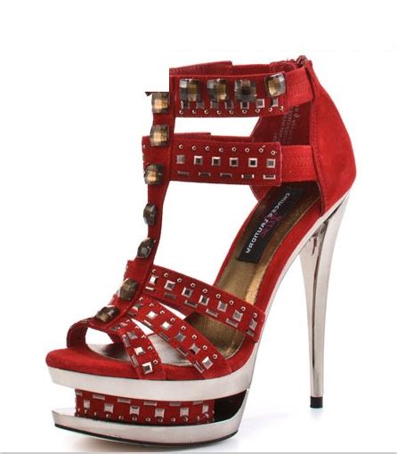 Womens High Heel Shoes Fashion Sexy Red Stiletto High Heels Eye Candy