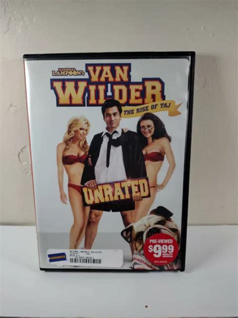 VAN WILDER THE Rise Of Taj Unrated DVD 2006 Blockbuster Video B 4 00