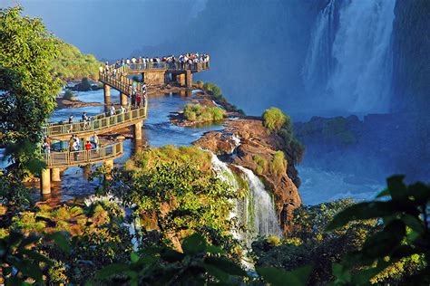 Beautiful Views Of Waterfalls From 11 Bridges Around The World Drews