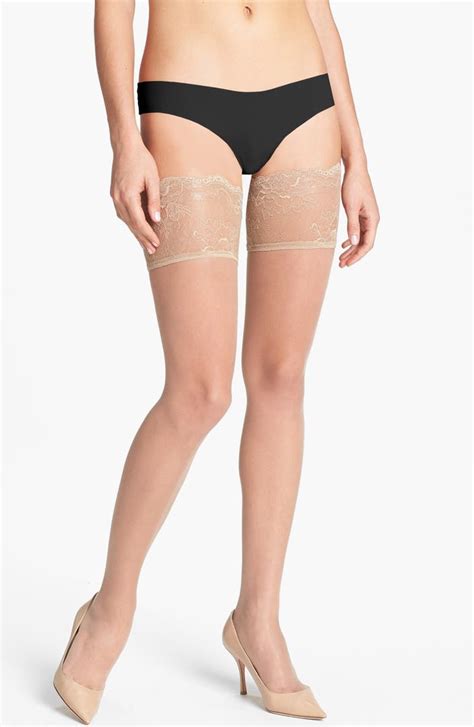 Donna Karan Lace Top Stay Up Stockings Nordstrom