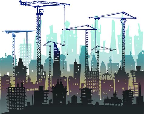 Building Construction Background Vectors Free Vector In Encapsulated