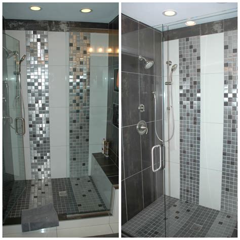 What Makes This Space Special The Vertical Mosaic Accent Tile And