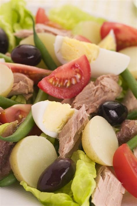Consult your doctor about your cholesterol levels and best dietary treatment approach. Salade Nicoise | Healthy food choices, Cholesterol ...