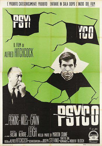 Psycho 1960 Horror Movie Posters Hitchcock Film Alfred Hitchcock