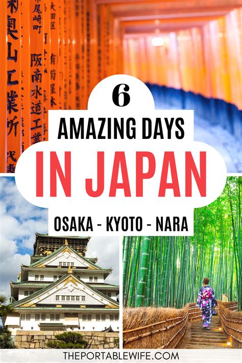 Osaka Kyoto Nara Itinerary 6 Amazing Days In Kansai Japan Japan