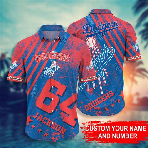 Los Angeles Dodgers Mlb Custom Hawaiian Shirt Meteew