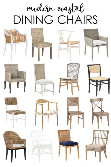 Maybe you would like to learn more about one of these? Beautiful Modern Coastal Dining Chairs | Life On Virginia ...