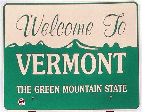 Vermont State Mottos Mountain States