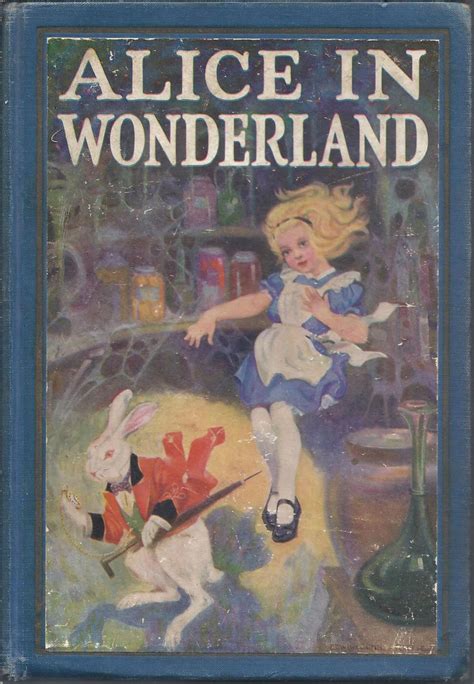 Alice In Wonderland And Through The Looking Glass By Carroll Lewis Fair Hardcover 1923 1st