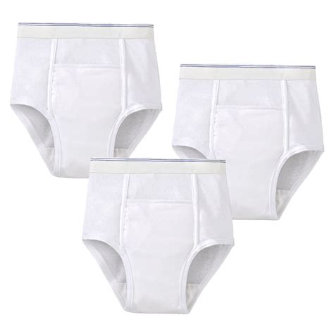 Mens Incontinence Briefs Set Of 3 Support Plus