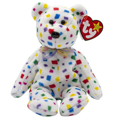 Ty Beanie Baby Ty2k The Bear Stuffed Animal Mwmt