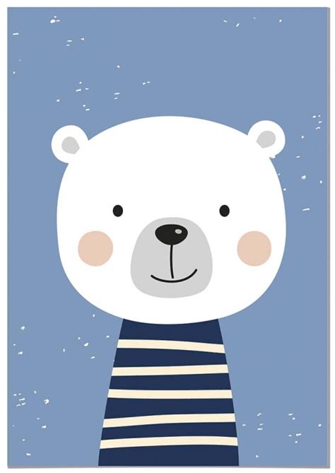 La decoración de habitaciones infantiles es un mundo realmente apasionante. Panorama® Póster Infantil Para Habitación Oso 21x30cm ...