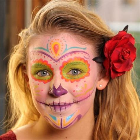 20 Cool Día De Los Muertos Sugar Skull Makeup Art Examples 2017