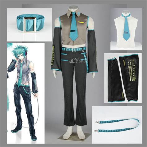 Athemis Vocaloid Cosplay Costume Mikuo Cool Man Suit
