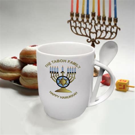 94,000+ vectors, stock photos & psd files. Personalized Menorah Design Coffee Mug customized with any ...