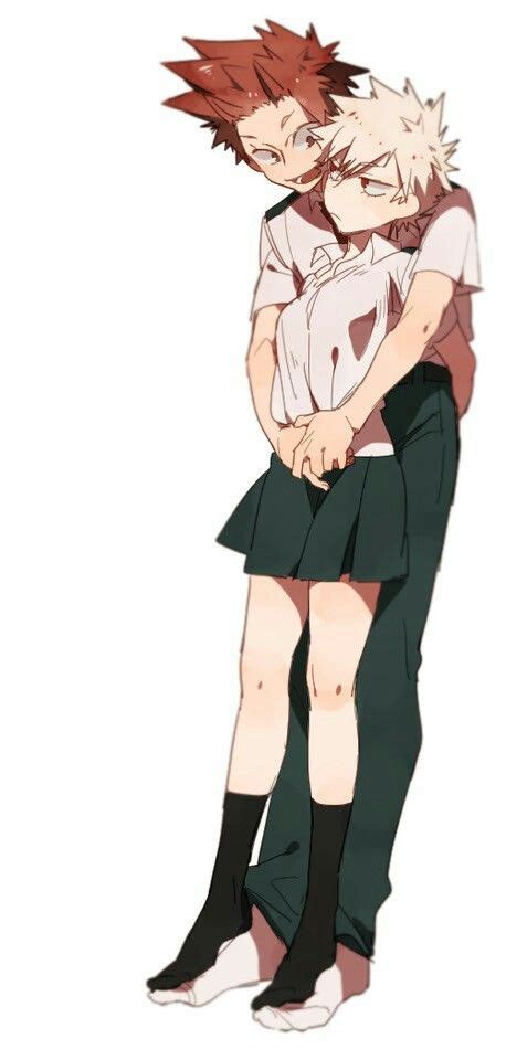 Kirishima Bakugō Genderbend Personajes De Anime Kirishima