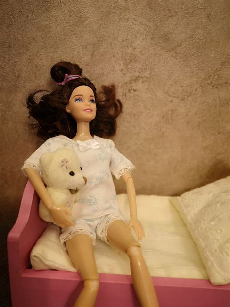 Pajamas With Lace For Barbie Dolls Two Color Options Etsy