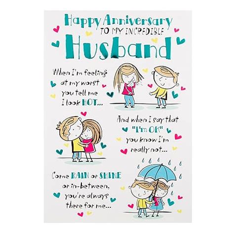 Hallmark Anniversary Card For Husband All Weve Shared Medium