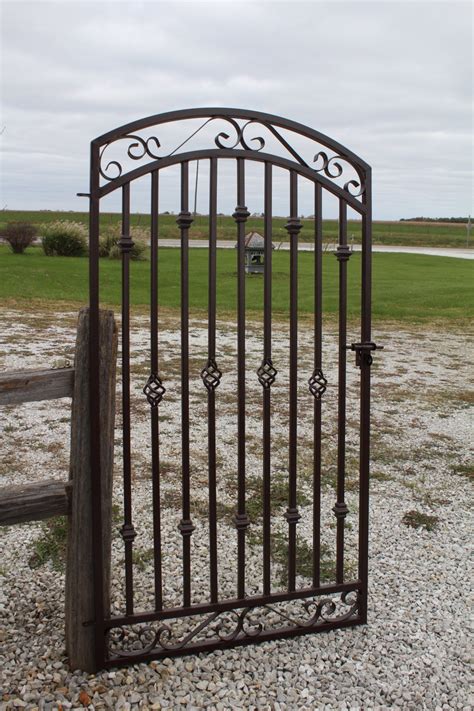 You can contact us direct or drop us an email. 60" x 42" Decorative Donovan Iron Gate