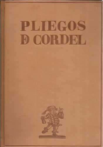 Pliegos De Cordel La Literatura De Cordel Mi Tienda De Libros