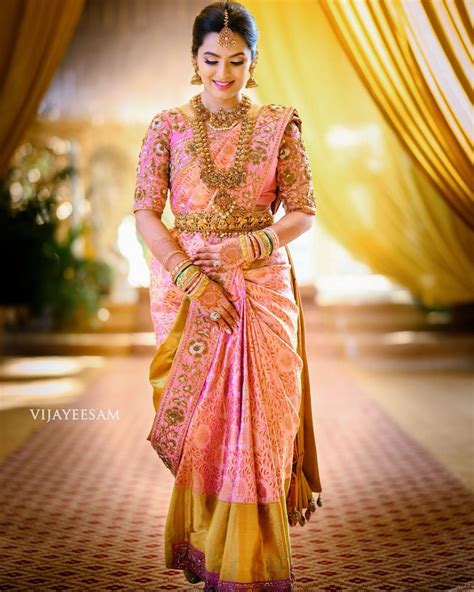 Make Way For Pastel Kanjeevaram Sarees Featuring Gorgeous South Indian Brides